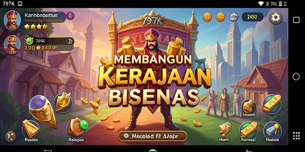 Tangkapan layar dari gameplay 797K menampilkan strategi Tycoon yang menyenangkan.