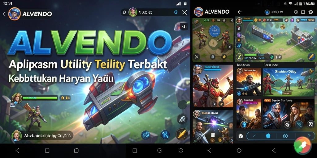 Screenshot utama ALVENDO menampilkan antarmuka pengguna yang ramah dan intuitif.