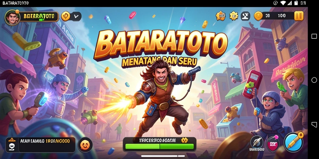 Screenshot utama BATARATOTO menunjukkan gameplay seru dan tantangan menarik.