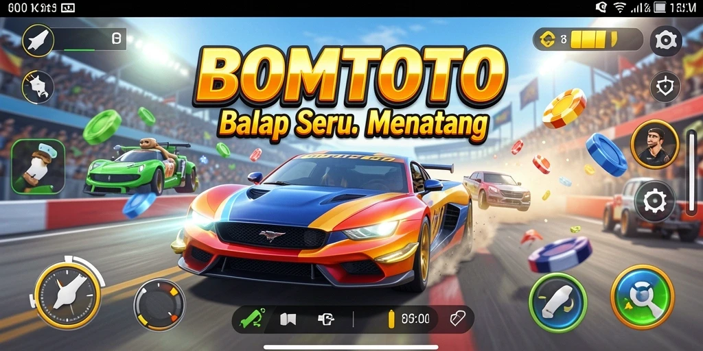 Tampilan gameplay seru dan menantang dalam BOMTOTO.