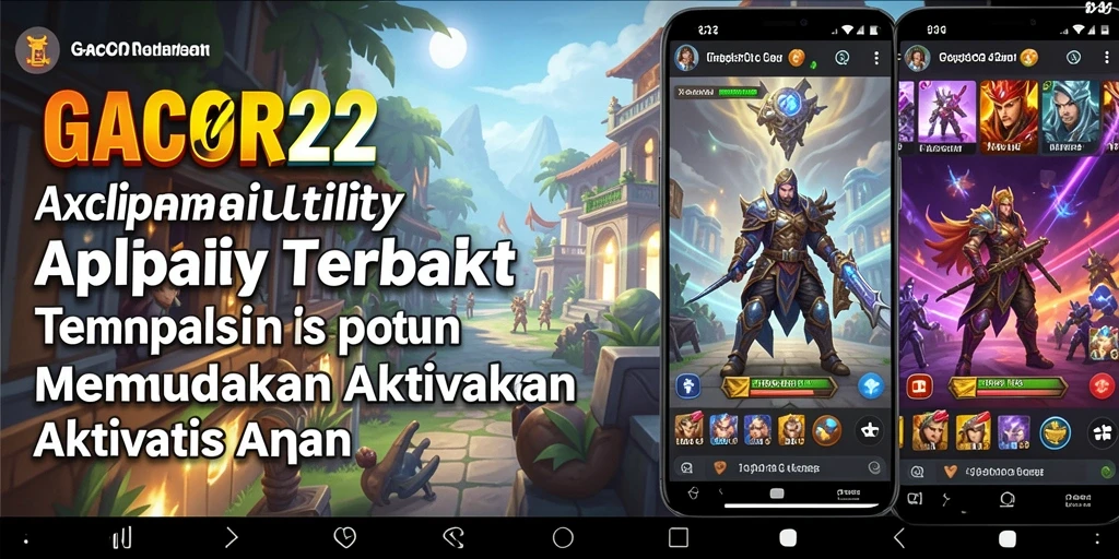 Tampilan antarmuka GACOR22 yang intuitif dan modern.