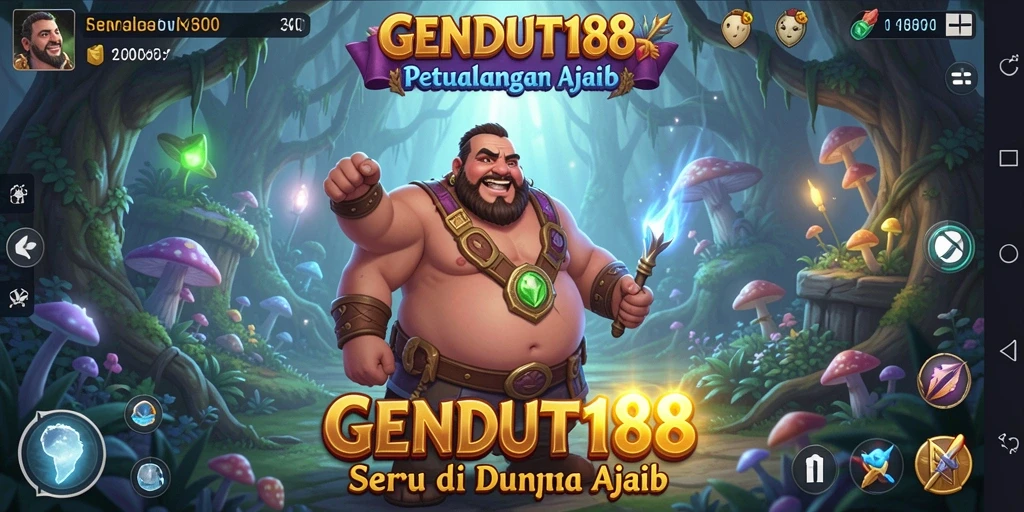 Menampilkan gameplay menarik dalam petualangan GENDUT188.