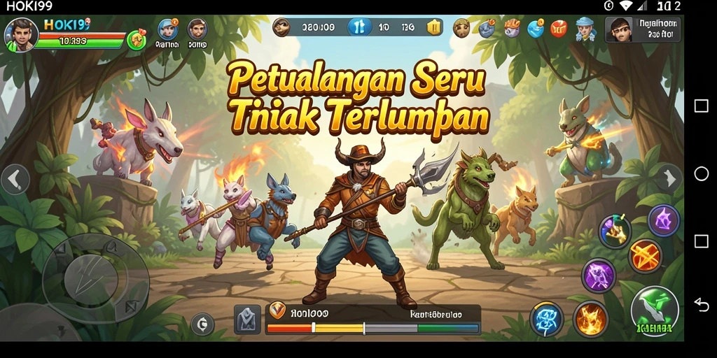 Tampilan menarik dalam gameplay HOKI99 yang penuh petualangan.