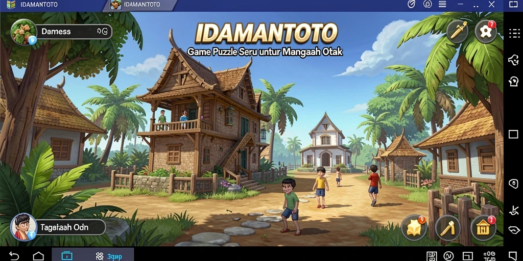 Tangkapan layar gameplay <strong>IDAMANTOTO</strong> yang menunjukkan tantangan Puzzle seru.