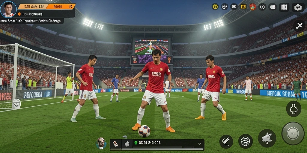 Tampilan gameplay terbaik dari IN88 dengan aksi seru di lapangan.