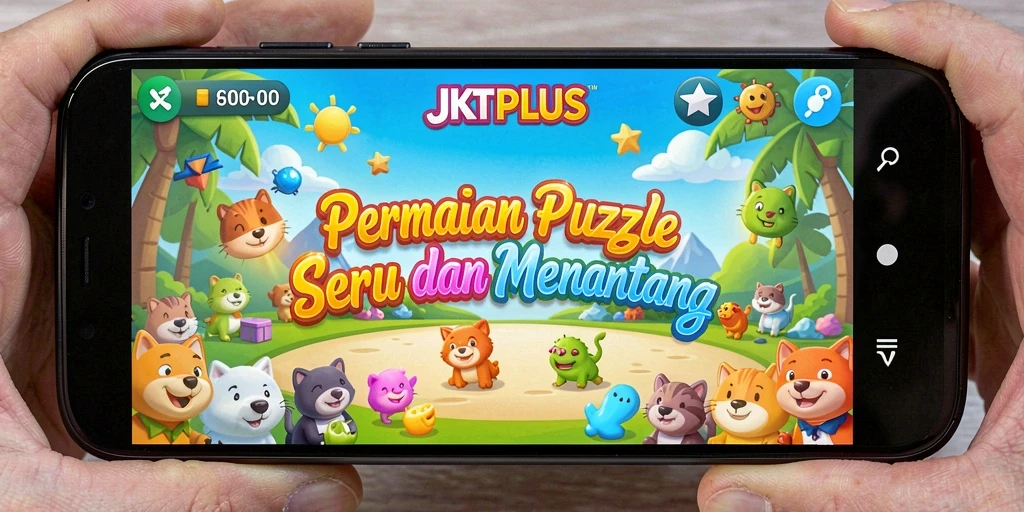 Tampilan gameplay JKTPLUS yang menantang dan seru.