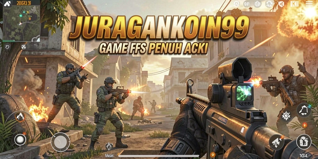 Screenshot gameplay menegangkan dari JURAGANKOIN99.