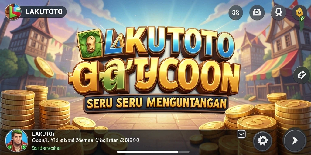 Tampilan gameplay menarik dan interaktif dari LAKUTOTO.