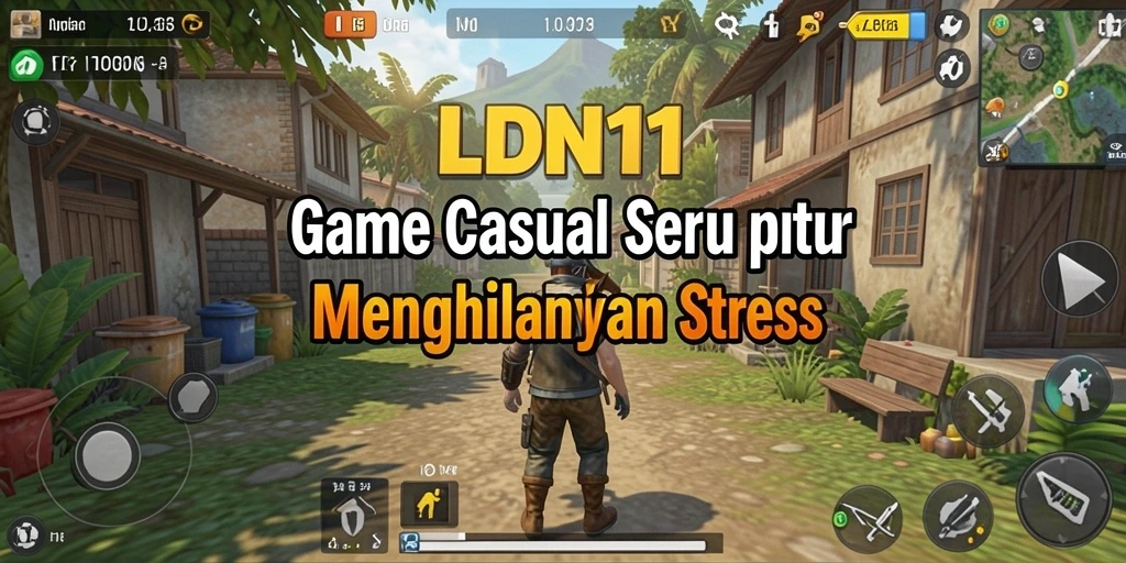 Screenshot gameplay LDN11 yang menampilkan keseruan dan tantangan mini game.