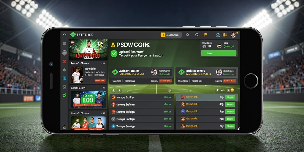 Tangkapan layar dari gameplay Sportsbook LETSTHOR yang menarik.