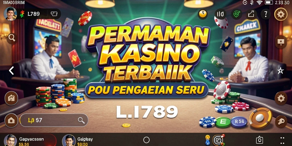 Tampilan gameplay LI789 yang mendebarkan saat bermain Kasino.