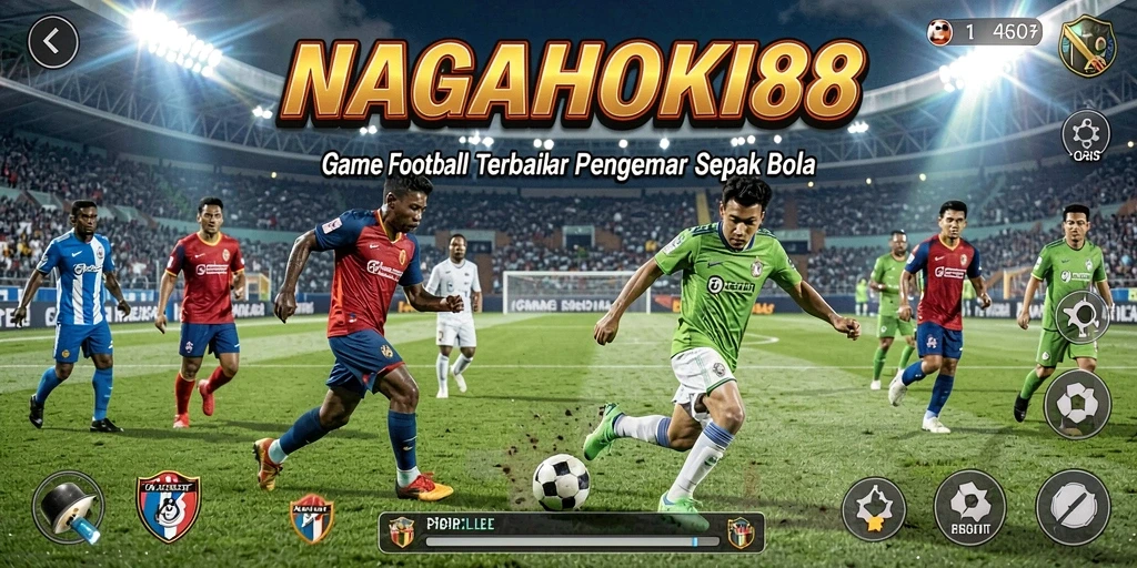 Tampilkan gameplay mendebarkan NAGAHOKI88 saat bertanding di lapangan.