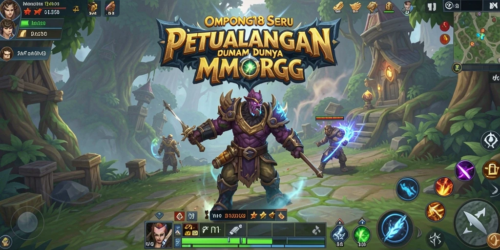 Gameplay OMPONG188 dengan petualangan seru dan interaksi sosial yang aktif.