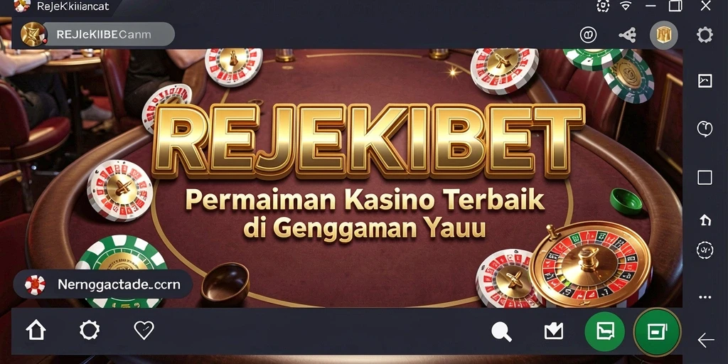 Tampilan gameplay seru di dalam aplikasi REJEKIBET.