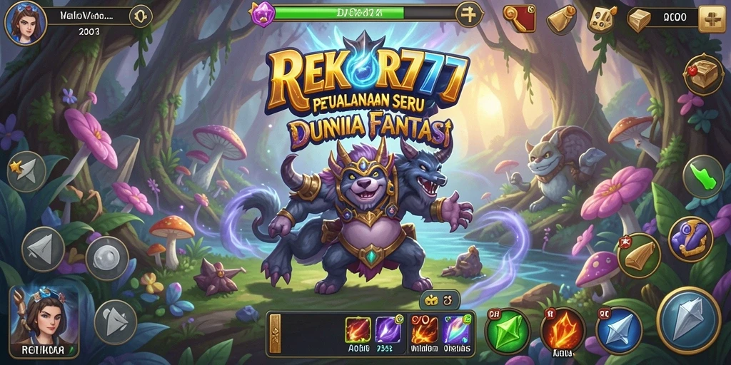 Tampilan gameplay seru dalam REKOR777 yang memikat.