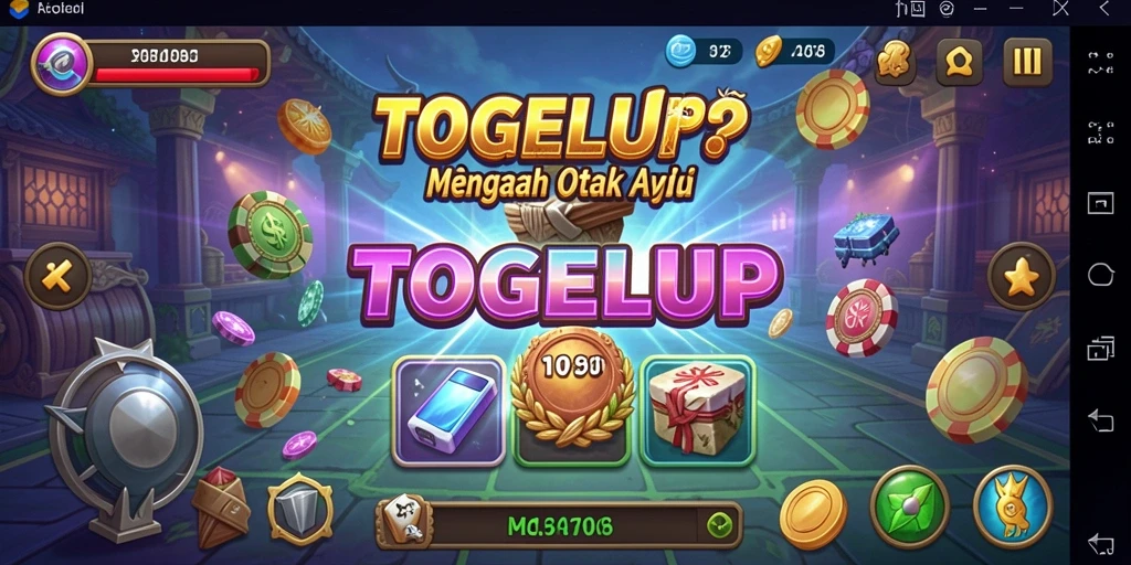Tampilan gameplay TOGELUP yang menantang di layar.