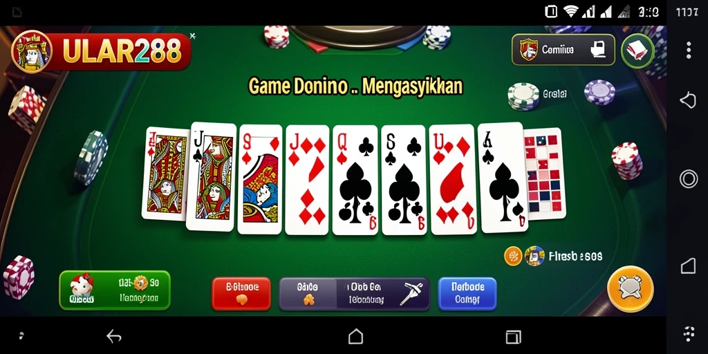 Tampilan gameplay ULAR288 yang seru dan menegangkan.
